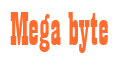 Rendering "Mega byte" using Bill Board