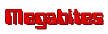 Rendering "Megabites" using Computer Font