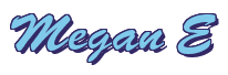Rendering "Megan E" using Brush Script
