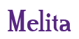 Rendering "Melita" using Credit River