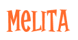 Rendering "Melita" using Cooper Latin