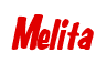 Rendering "Melita" using Big Nib