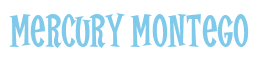 Rendering "Mercury Montego" using Cooper Latin
