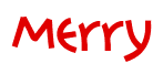 Rendering "Merry" using Amazon