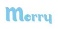 Rendering "Merry" using Candy Store