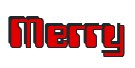 Rendering "Merry" using Computer Font