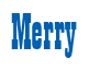 Rendering "Merry" using Bill Board