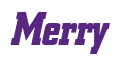 Rendering "Merry" using Boroughs