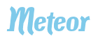 Rendering "Meteor" using Color Bar