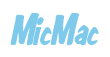 Rendering "MicMac" using Big Nib