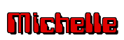 Rendering "Michelle" using Computer Font