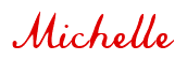 Rendering "Michelle" using Commercial Script