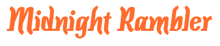 Rendering "Midnight Rambler" using Color Bar