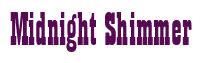 Rendering "Midnight Shimmer" using Bill Board