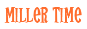 Rendering "Miller Time" using Cooper Latin