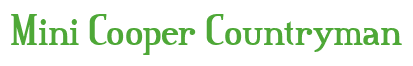 Rendering "Mini Cooper Countryman" using Credit River