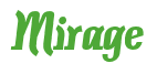 Rendering "Mirage" using Color Bar