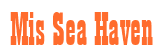 Rendering "Mis Sea Haven" using Bill Board