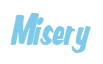 Rendering "Misery" using Big Nib