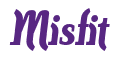 Rendering "Misfit" using Color Bar