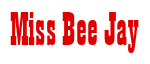 Rendering "Miss Bee Jay" using Bill Board