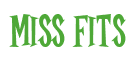 Rendering "Miss Fits" using Cooper Latin