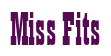 Rendering "Miss Fits" using Bill Board
