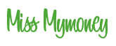 Rendering "Miss Mymoney" using Bean Sprout