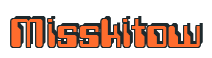 Rendering "Misskitow" using Computer Font