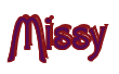 Rendering "Missy" using Agatha