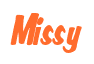 Rendering "Missy" using Big Nib