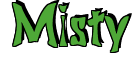 Rendering "Misty" using Bigdaddy