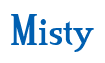 Rendering "Misty" using Credit River