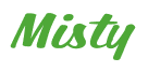Rendering "Misty" using Casual Script