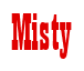 Rendering "Misty" using Bill Board