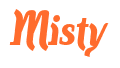Rendering "Misty" using Color Bar