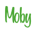 Rendering "Moby" using Bean Sprout