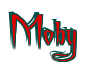 Rendering "Moby" using Charming