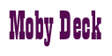 Rendering "Moby Deck" using Bill Board