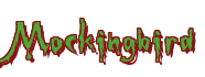 Rendering "Mockingbird" using Buffied
