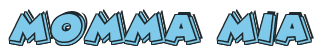 Rendering "Momma Mia" using Comic Strip