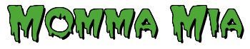 Rendering "Momma Mia" using Creeper