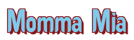 Rendering "Momma Mia" using Callimarker