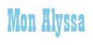 Rendering "Mon Alyssa" using Bill Board