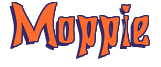 Rendering "Moppie" using Bigdaddy