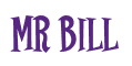 Rendering "Mr Bill" using Cooper Latin