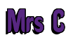 Rendering "Mrs C" using Callimarker