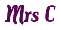 Rendering "Mrs C" using Color Bar