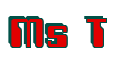 Rendering "Ms T" using Computer Font