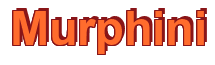 Rendering "Murphini" using Arial Bold